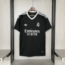 Camisa Real Madrid 2024/25 Goleiro - Preta - Torcedor