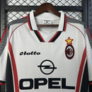 Camisa Retrô AC Milan 1998/1999 II Away - Branca