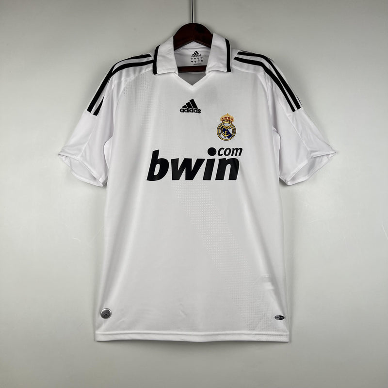 Camisa Retrô Real Madrid 2008/2009 I Home - Adidas