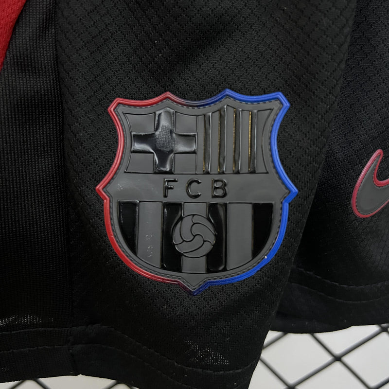 Conjunto Infantil - Barcelona 24/25 II Away Cactus Jack