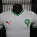 Camisa Marrocos 2025 II Away - Jogador - Branca