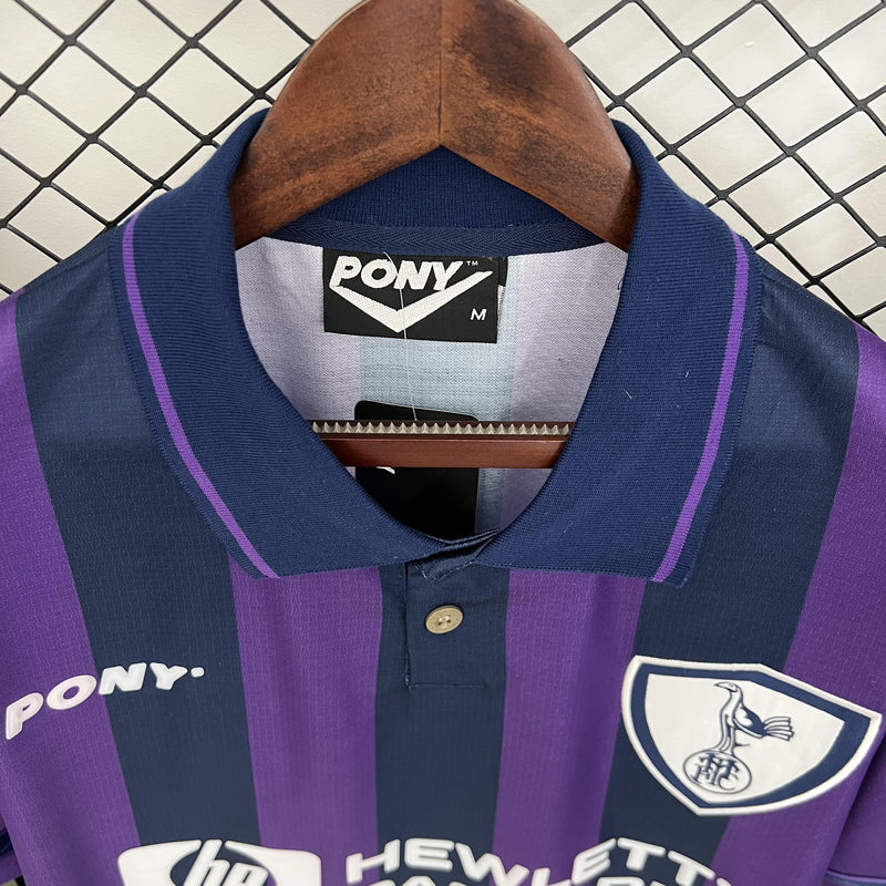 Camisa Retrô Tottenham 1995/1997 Away - Roxa