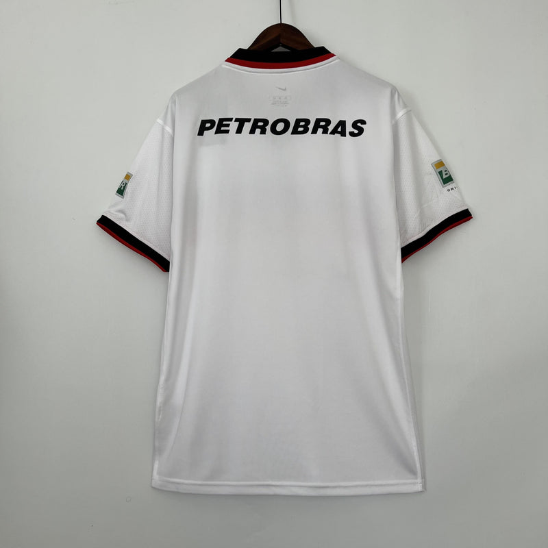 Camisa Retrô Flamengo 2001 II Away - Branca - Nike