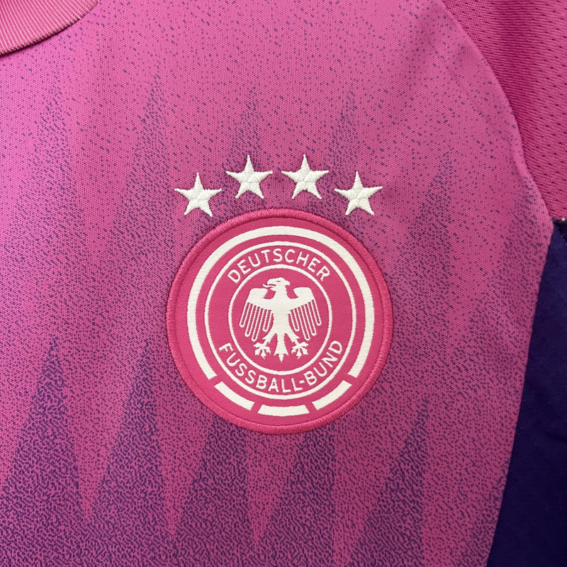 Camisa Alemanha 2024 II Away - Feminina - Rosa