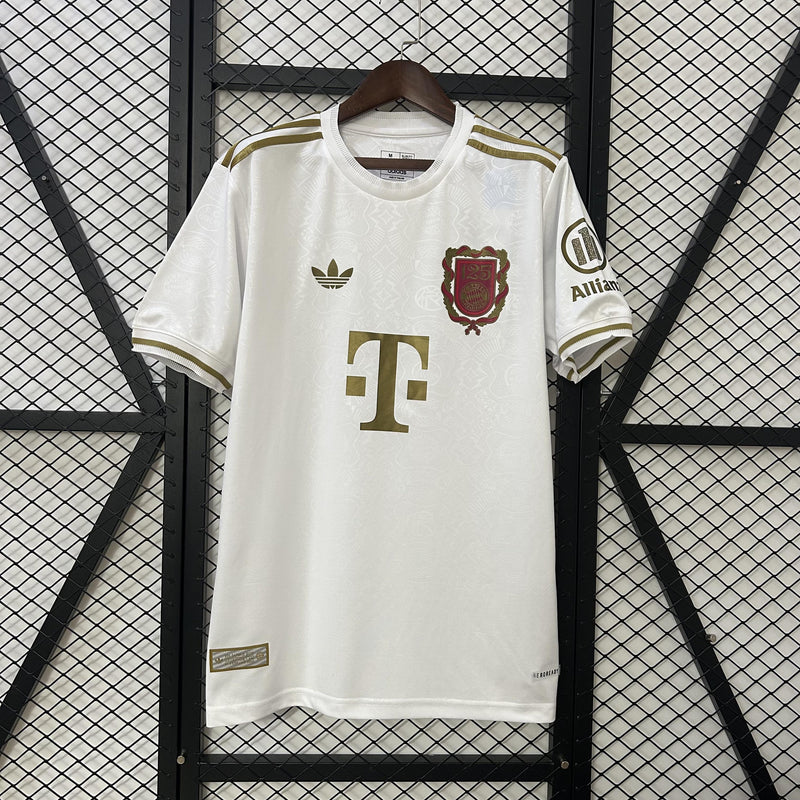 Camisa Bayern de Munique 25/26 Aniversário 125 Anos - Branca - Torcedor