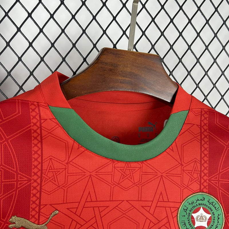 Camisa Marrocos 2024/25 I Home - Torcedor
