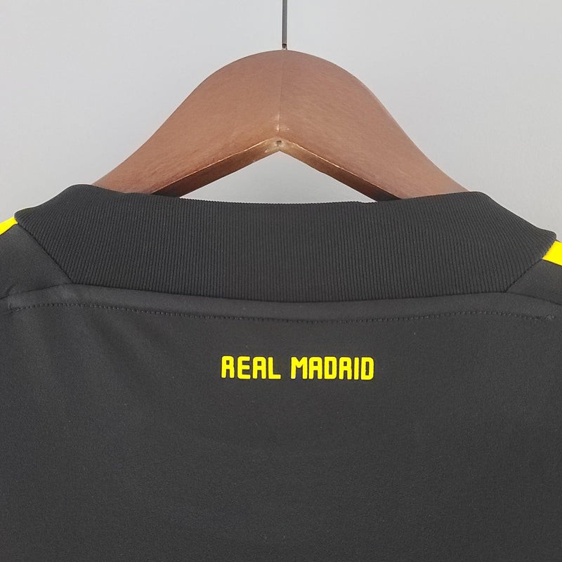 Camisa Retrô Real Madrid 2011/2012 Goleiro - Preta - Adidas