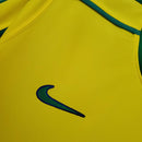 Camisa Retrô Brasil 1998 I Home - Amarela - Nike