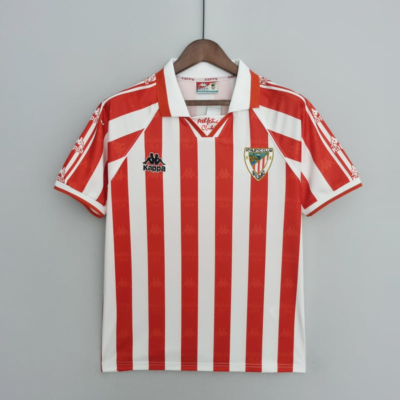 Camisa Retrô Athletic Bilbao 1995/1997 I Home - Kappa