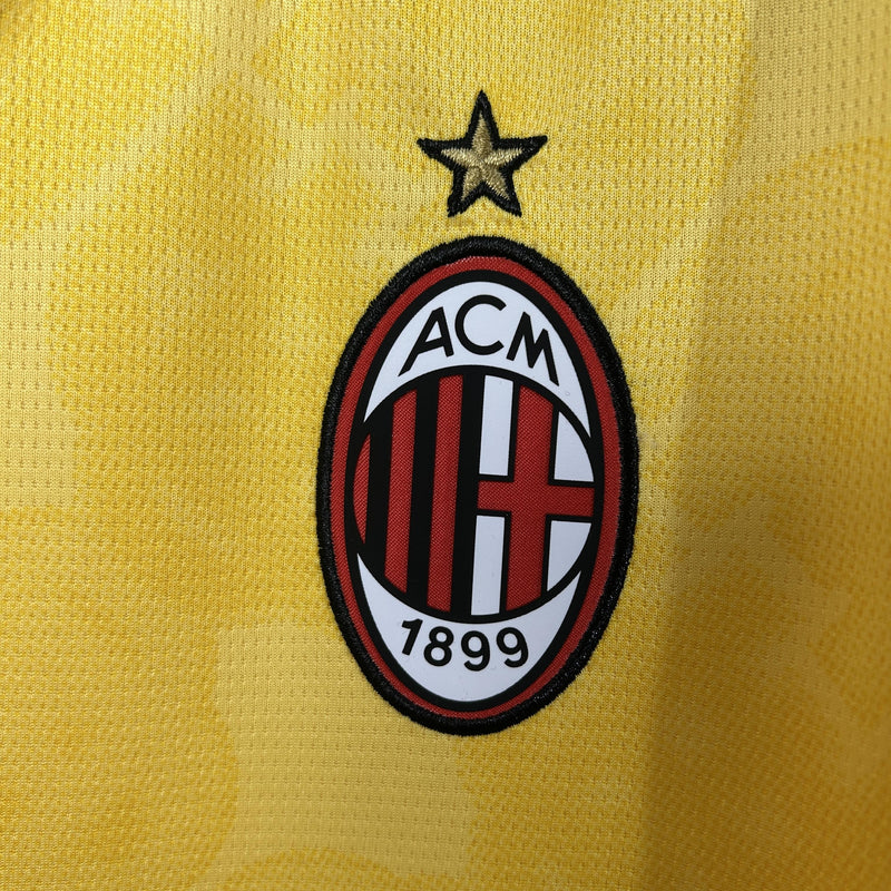 Camisa Milan 2025/26 III Third - Torcedor - Amarela