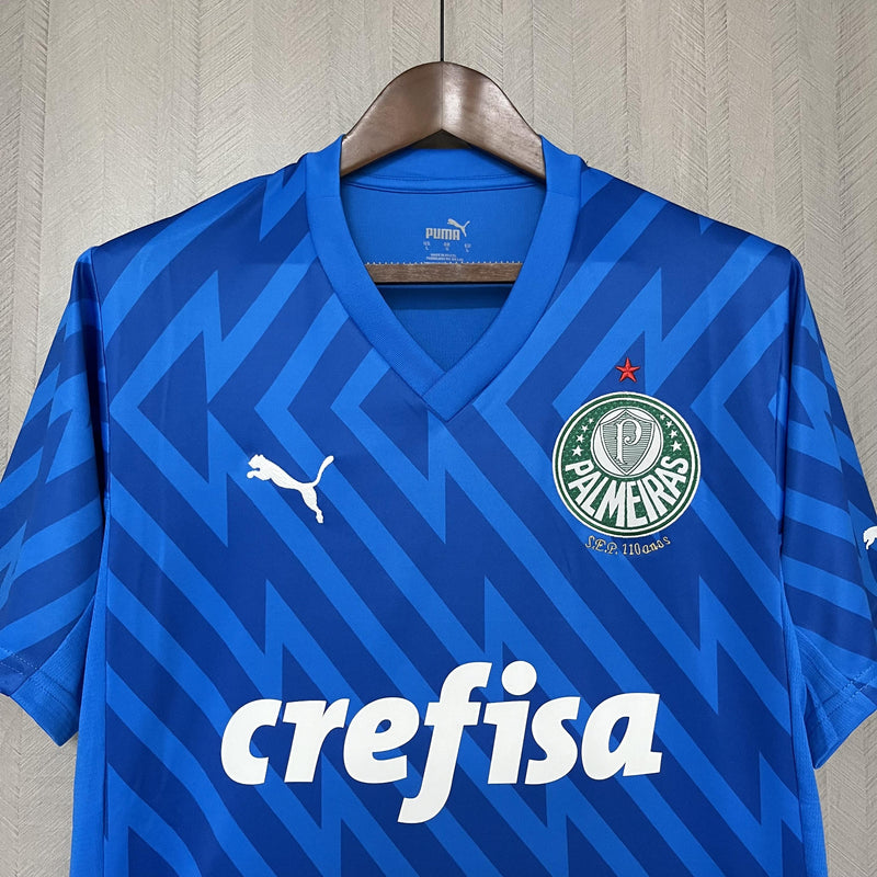 Camisa Palmeiras 2024/25 Goleiro Azul - Torcedor