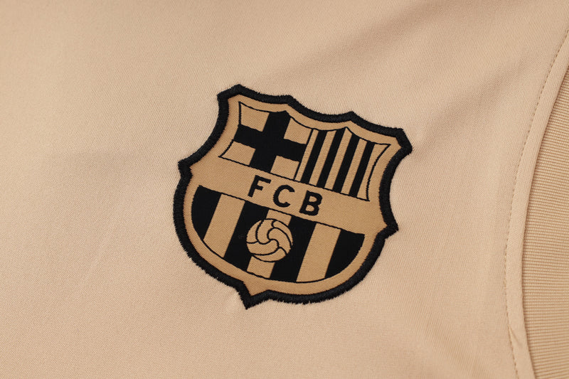 24/25 Conjunto Treino Barcelona - Regata - Caqui