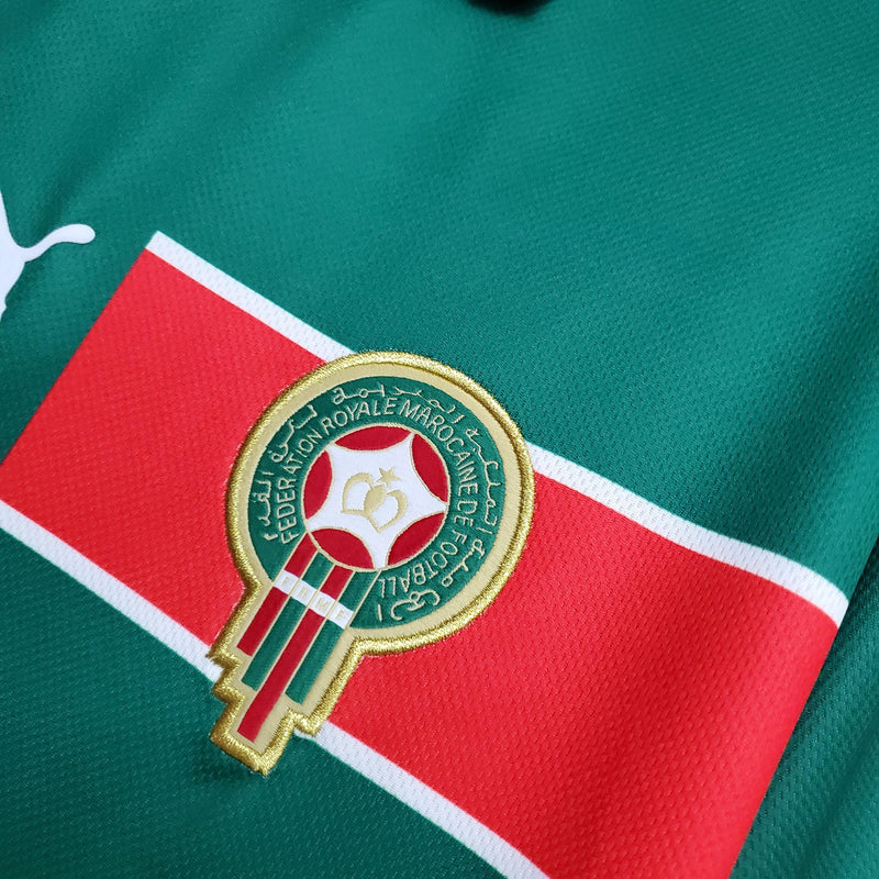 Camisa Retrô Marrocos 1998 I Home - Puma