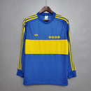 Camisa Retrô Boca Juniors 1981 I Home - Manga Longa Adidas
