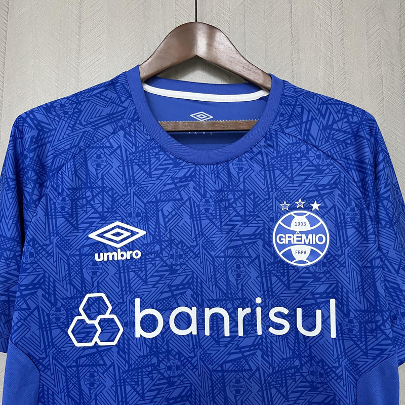 Camisa Grêmio 2024/25 Treino Azul - Torcedor