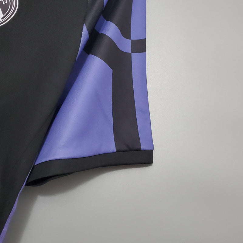 Camisa Retrô Real Madrid 2015/2016 III Third - Preta - Adidas