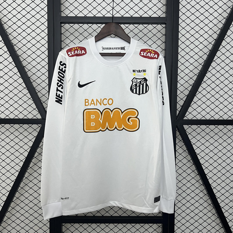 Camisa Retrô Santos 2011/2012 I Home - Manga Longa Nike