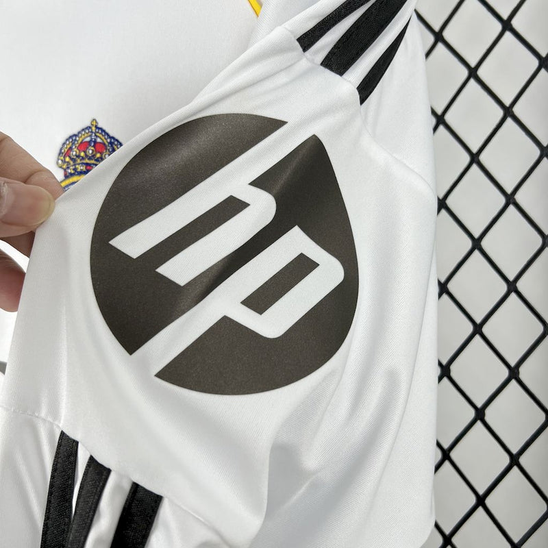 Camisa Real Madrid 25/26 I Home - Torcedor Manga Longa