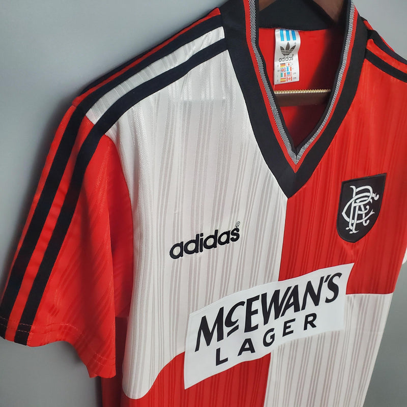 Camisa Retrô Rangers 1995/1996 Vermelha - Adidas