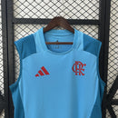 Camisa Flamengo 2025/26 Regata Treino - Azul Claro - Torcedor