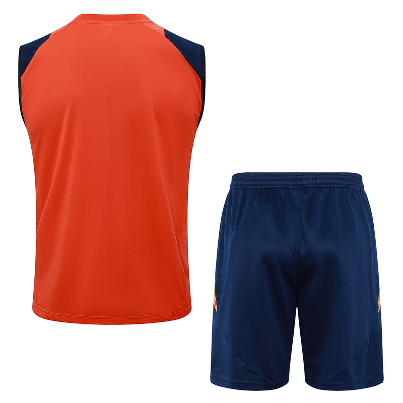 24/25 Conjunto Treino Manchester United - Regata - Laranja