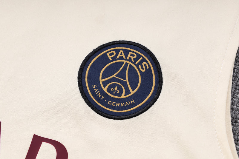 23/24 Conjunto Treino PSG - Regata Calor - Bege