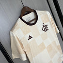 Camisa Flamengo 2024/25 Pré-Jogo - Torcedor - Bege