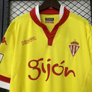 Camisa Retrô Sporting Gijon 2015/2016 II Away - Amarela - Kappa