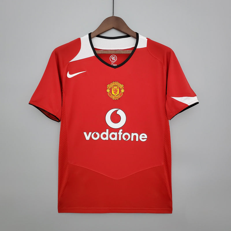 Camisa Retrô Manchester United 2004/2006 I Home - Nike