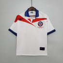 Camisa Retrô Chile 1998 II Away - Branca - Reebok