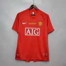 Camisa Retrô Final Champions Manchester United 2007/2008 I Home Nike