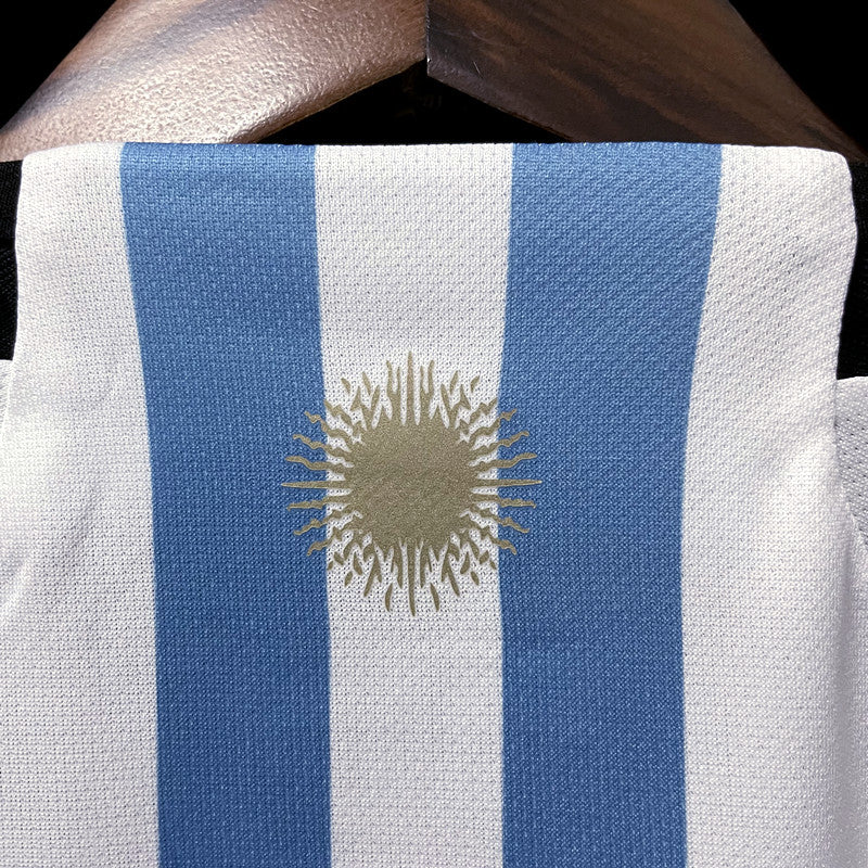 Camisa Argentina 2022/23 Campeão Copa 3 Estrelas - Torcedor