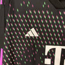 Camisa Bayern de Munique 2023/24 II Away - Torcedor Manga Longa - Preta