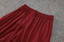 24/25 Conjunto Treino Internacional - Frio Zíper Curto - Vermelho
