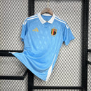 Camisa Bélgica 2024/25 Euro II Away - Torcedor - Azul