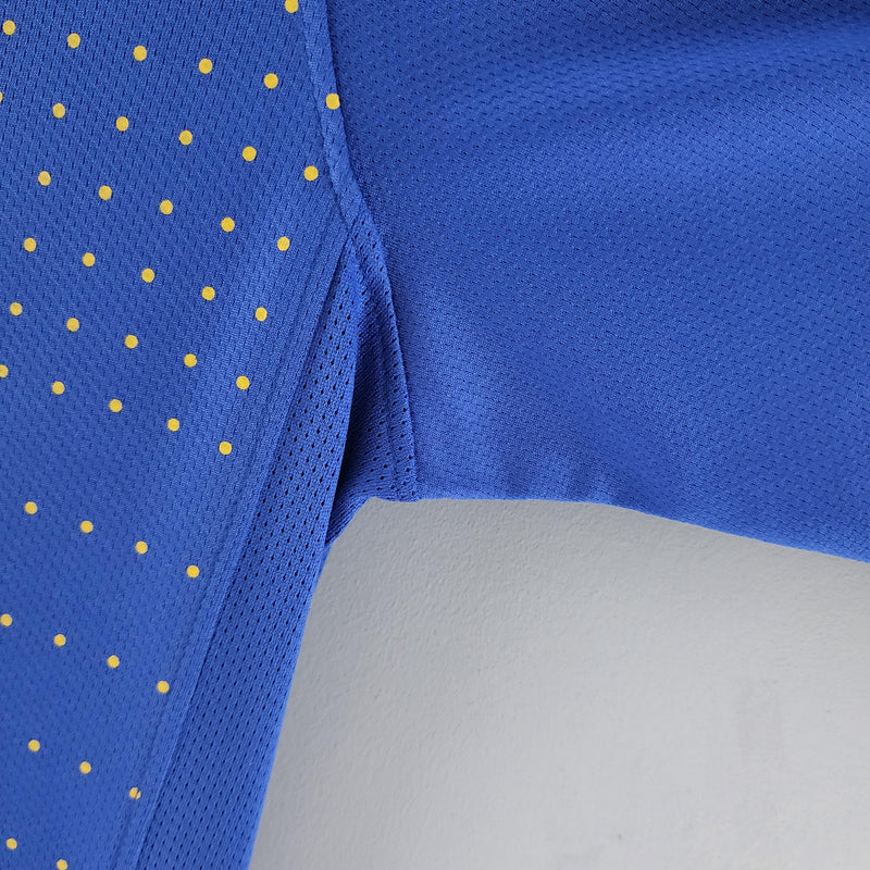 Camisa Retrô Brasil 2010 II Away - Azul - Nike