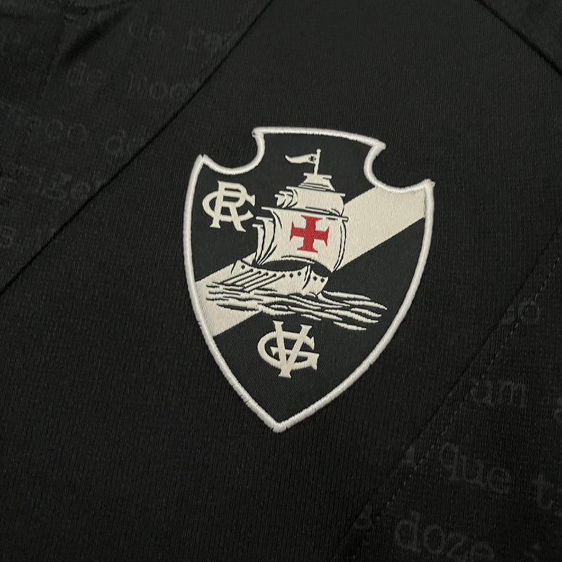 Camisa Vasco 2024/25 Goleiro - Preta - Torcedor - Consciência Negra