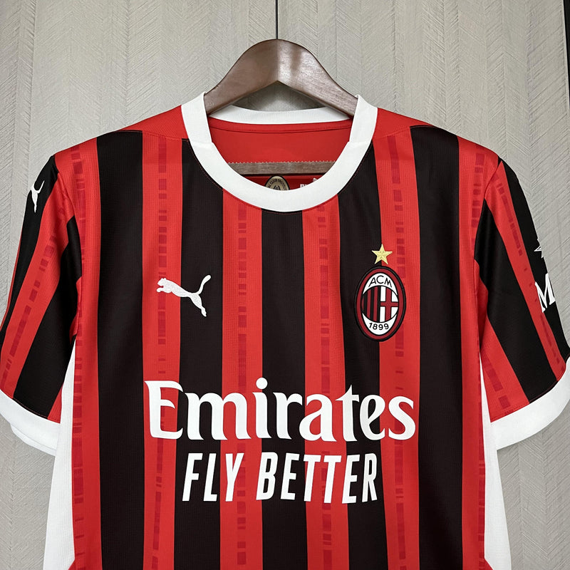 Camisa Milan 2024/25 I Home - Torcedor
