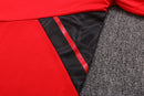 22/23 Conjunto Treino Flamengo - Frio Zíper Curto - Vermelho Amarelo