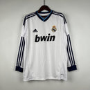Camisa Retrô Real Madrid 2012/2013 I Home - Manga Longa Adidas