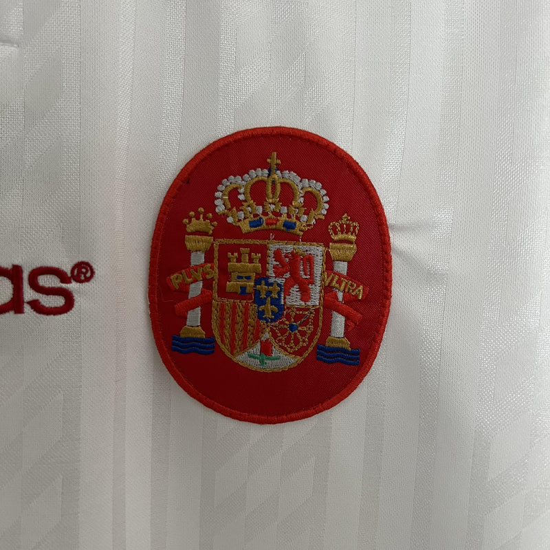 Camisa Retrô Espanha 1994 II Away - Branca - Adidas