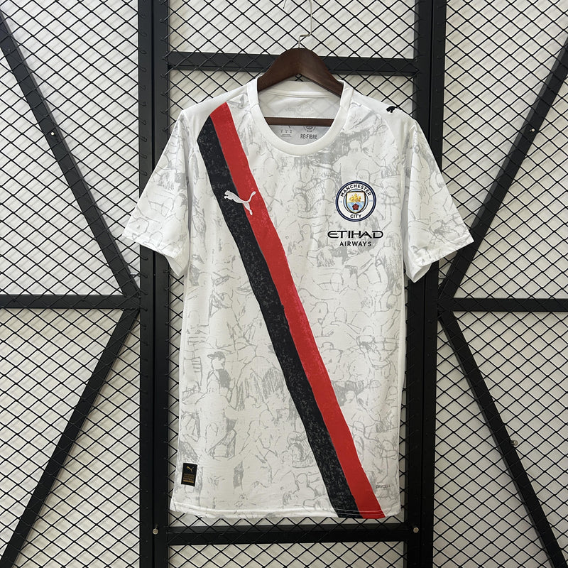 Camisa Manchester City 25/26 II Away - Torcedor - Branca