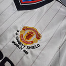 Camisa Retrô Manchester United 1983 II Away - Adidas - Branca