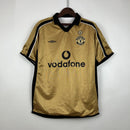 Camisa Retrô Manchester United 2001/2002 Dupla-Face
