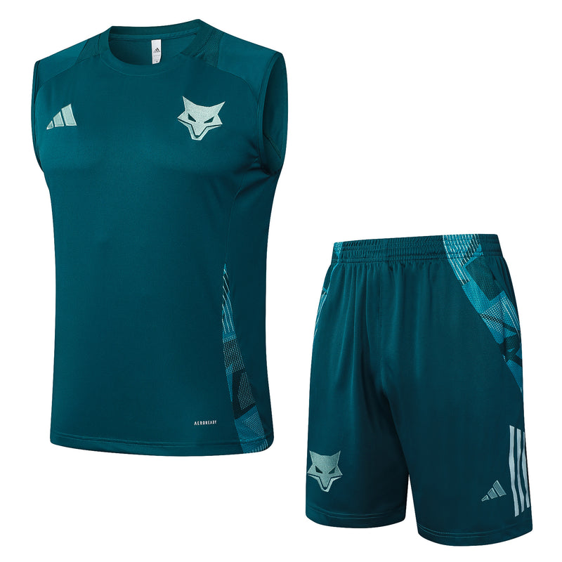 25/26 Conjunto Treino Cruzeiro Regata - Verde Escuro
