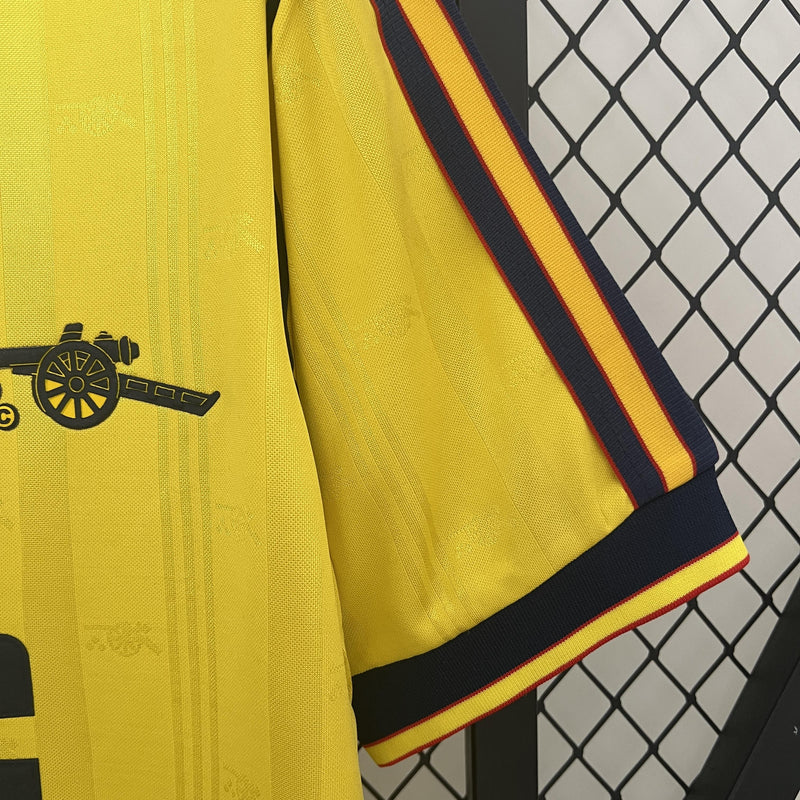 Camisa Retrô Arsenal 1986/1988 II Away - Amarela - Adidas