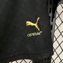 Short AC Milan 2025/2026 Off-White - Preto