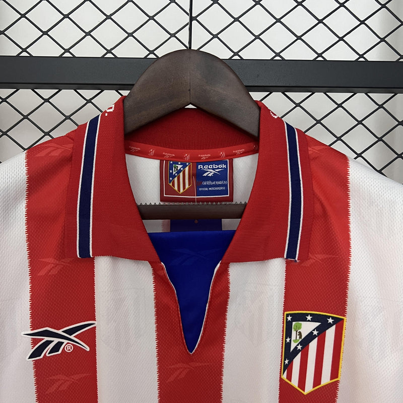Camisa Retrô Atlético de Madrid 1998/1999 I Home - Reebok