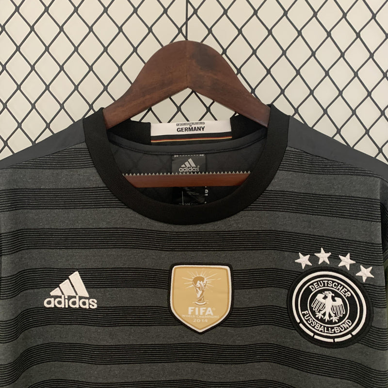 Camisa Retrô Alemanha 2016 II Away - Verde - Adidas