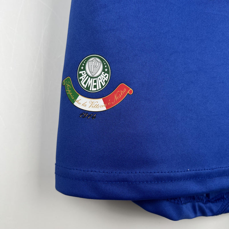 Camisa Retrô Palmeiras 2009 III Azul - Adidas - Samsung